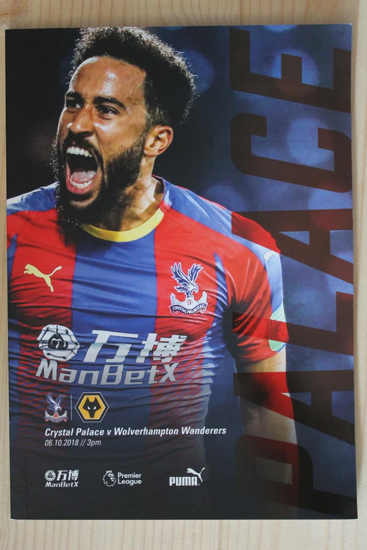 Crystal Palace FC v Wolverhampton Wanderers FC